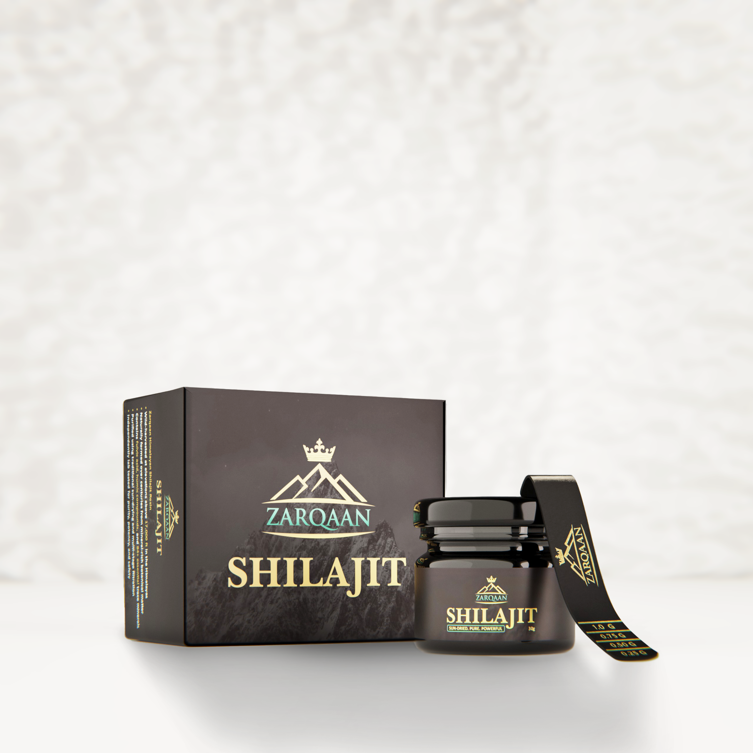 Zarqaan Himalayan Shilajit Resin
